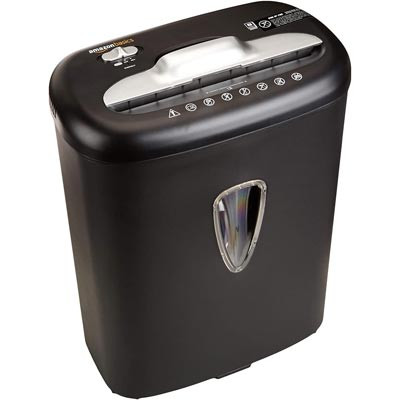 8-Sheet Cross Cut Paper Shredder and Credit Card Shredder