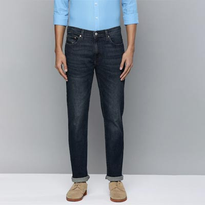 Men Blue 511 Slim Fit Light Fade Stretchable Jeans