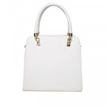 White Solid Handheld Bag