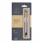 Parker Vector Stainless Steel GT Fountain Pen