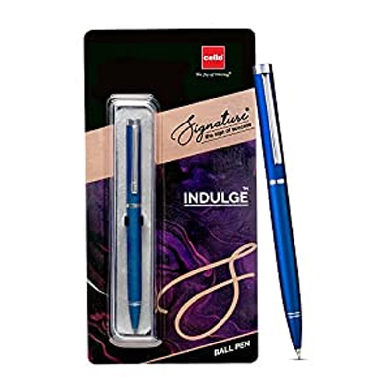 Cello Signature Indulge Ball Pen | Premium pens| Gift pens |Twist mechanism| Ideal for Gifting | Pen for gifts Ball Pen Signature Pen