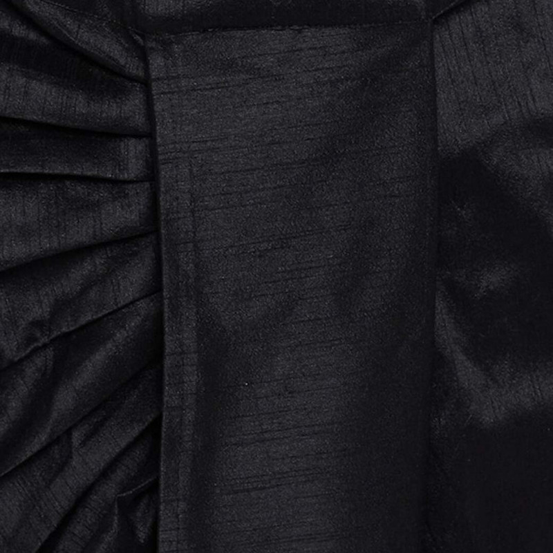 Men Black Solid Dhoti Pants